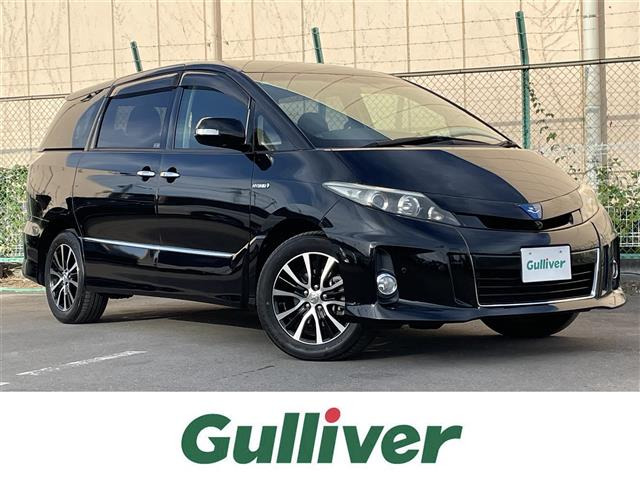 エスティマハイブリッド 2.4 アエラス レザーパッケージ 4WD 修復歴無し