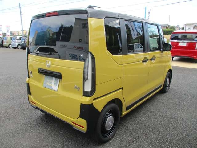 ホンダ N-BOX ジョイ 2トーン の中古車詳細 (900km, イエローブラック