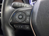 ステアリングスイッチ装備!運転しながら手元でオーディオの操作などができます。