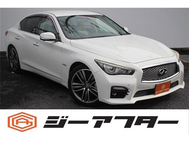 スカイライン3.5 350GT ハイブリッド タイプSP純正ナビ 360°カメラ フルセグ 本革電動