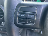 ステアリングスイッチ。 オーディオ操作などを手元でコントロールでき、運転中でも視線を移動させずに様々な機能を操作できるよう設計されています。