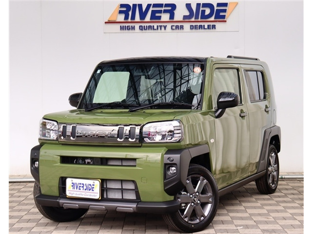 タフトG ターボ ダーククロム ベンチャー届出済未使用車スカイフィールトップ