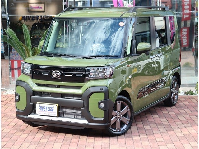 ダイハツ タント ファンクロスターボ リミテッド 純正10型ナビ パノラマモニター ETC