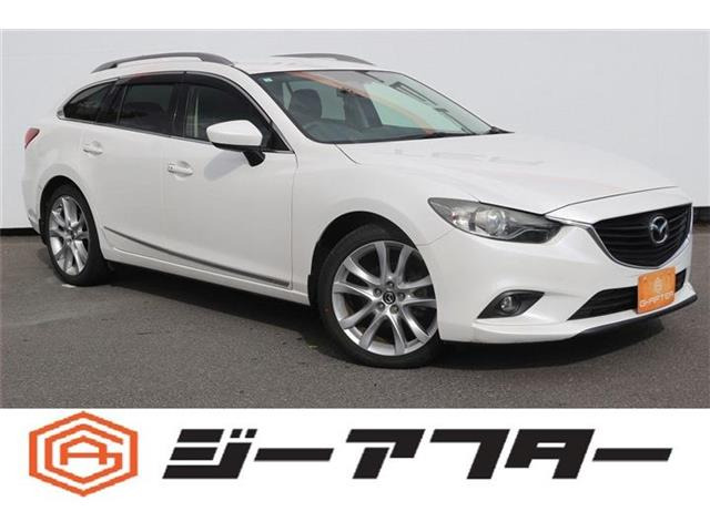 アテンザワゴン 2.2 XD 禁煙車 純正ナビ 6MT ルーフレール