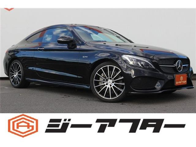 CクラスクーペAMG C43 4マチック 4WD禁煙車 赤革シート Burmesterサウンド