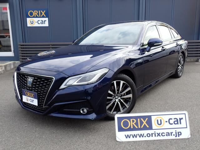 クラウン ハイブリッド 2.5 S Cパッケージ メモリナビ・バックカメラ・ETC・Bluetooth