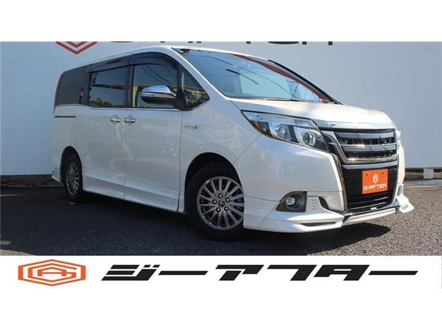 エスクァイアハイブリッド 1.8 Gi ブラックテーラード TRDフルエアロ 禁煙車 純正9型...