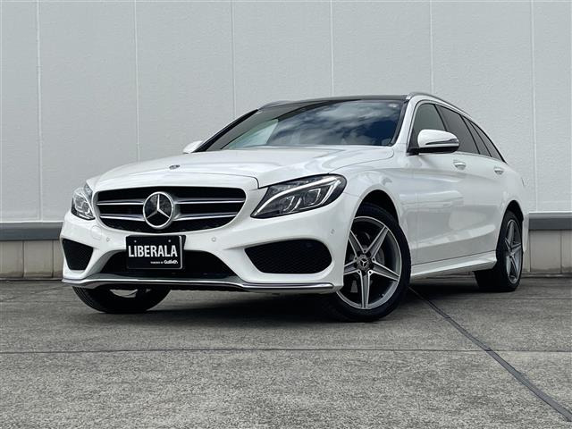 CクラスワゴンC220d ローレウスエディション本革シート サンルーフ