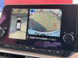 上から丸見えアラウンドビュー!車を真上から見下ろした様な映像を映し出すアラウンドビューモニター。これで車庫入れもラクラク。