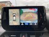 全方位カメラで車庫入れ楽々☆