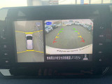 全周囲カメラの画像です、上から見下ろした画像で見やすいです。