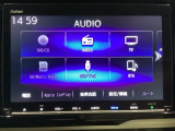 ナビゲーションはフルセグTV、インターナビ対応のGathers純正メモリーナビを搭載しています。Bluetoothオーディオ機能がありますので、スマートフォンなどの音楽も再生できます。