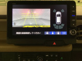 バックでの車庫入れも安心です! リアカメラが付いているバックモニター付のナビを装備しております。バンパーについているソナーや、操作線もついており距離感も画面から確認できます。