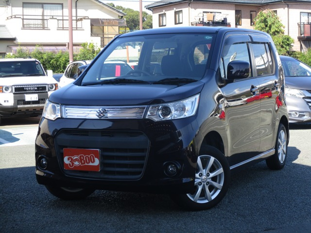 ワゴンRスティングレー X 社外SDナビ フルセグ Bカメラ Pushスタート