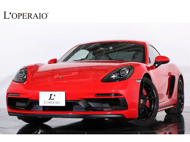 718ケイマンGTS PDKボディ同色インテリアトリム ホワイトメー