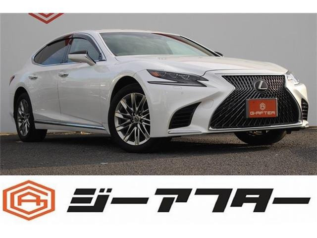 LS500 Iパッケージ 4WD禁煙車 純正121型ナビ フルセグTV