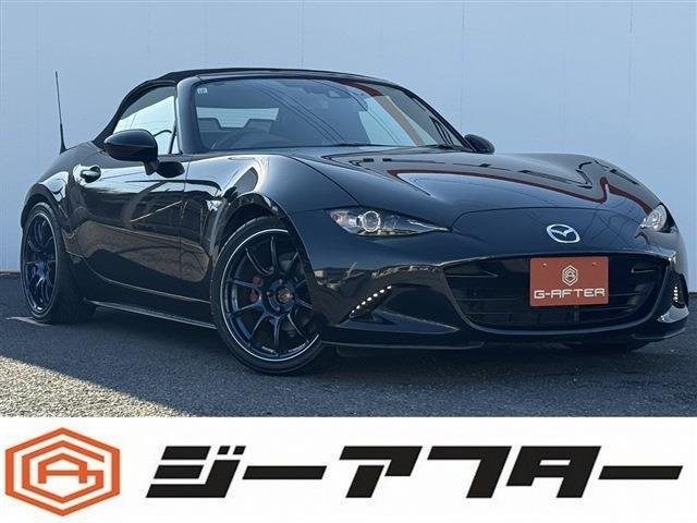 ロードスター 1.5 S レザーパッケージ 6MT 黒革シート 純正7型ナビ フルセグ