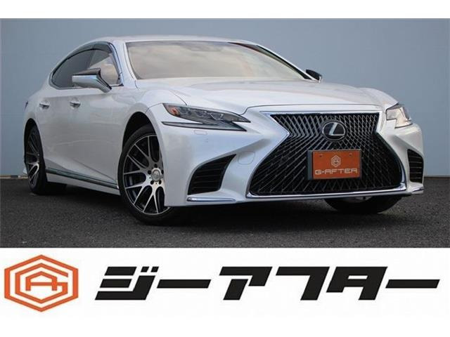 LS500 バージョンL禁煙車 純正ナビ フルセグTV