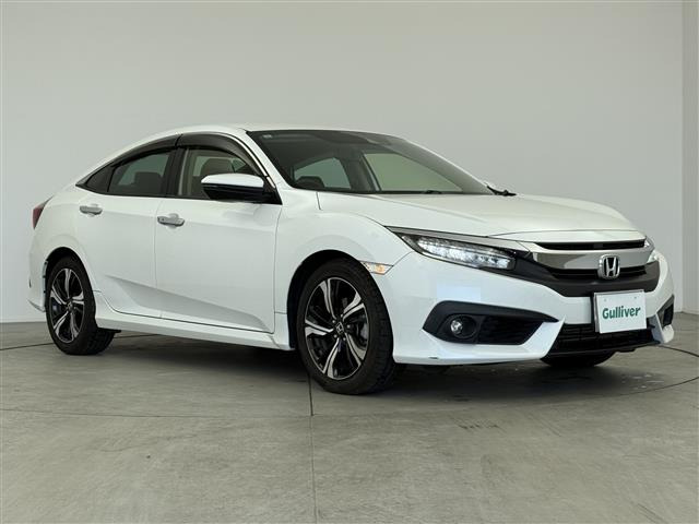 シビックセダン1.5ホンダセンシング 本革シート 修復歴無し