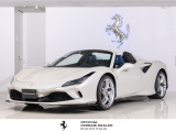 F8 Spiderが入庫しました。外装色はBianco Fuji。