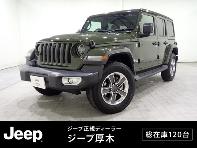 ラングラーアンリミテッド サハラ サージグリーン 4WD