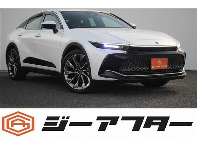 クラウンクロスオーバー2.5 G レザー パッケージ E-Four 4WD後期型 禁煙車 純正12.3型ナビ