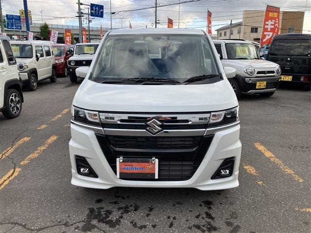 スズキ ワゴンRカスタムZ ハイブリッド(HYBRID) ZX 4WD 届出済未使用車