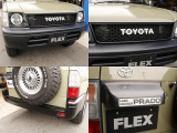FLEXカスタム☆ARMY丸目フェイスチェンジ&TOYOTAグリルになります!!