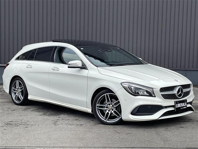 CLAシューティングブレークCLA180 スポーツ本革シート 修復歴無し