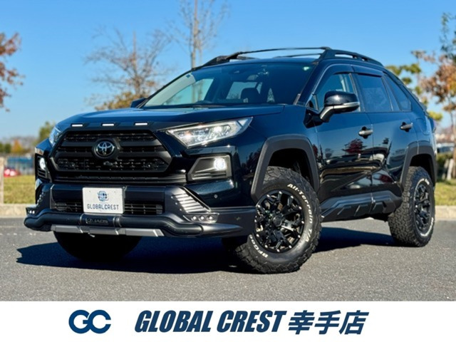 RAV4 2.0 アドベンチャー オフロードパッケージ 4WD 1年保証付 ワンオ-ナ- JAOSリフ...