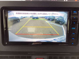 バックカメラ装着済!死角になりやすい後方もとても見やすいです☆車庫入れに自信がない方や縦列駐車が苦手な方にも、オススメ装備です!安心度もアップ!