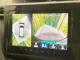 【全方位モニター用カメラ】専用のカメラにより、上から見下ろしたような視点で360度クルマの周囲を確認することができます☆縦列駐車や幅寄せ時に活躍してくれます♪