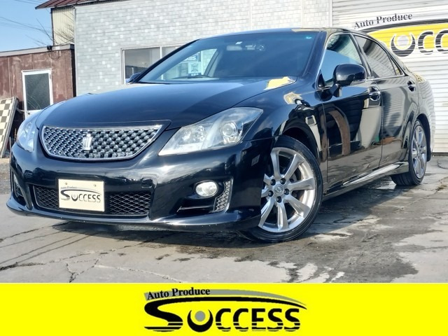 クラウンアスリート2.5 i-Four 4WD本州仕入れ 純正HDDナビ バックモニター