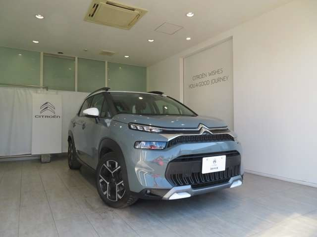 C3エアクロスSUVシャインパック ブルーHDi ディーゼルターボ