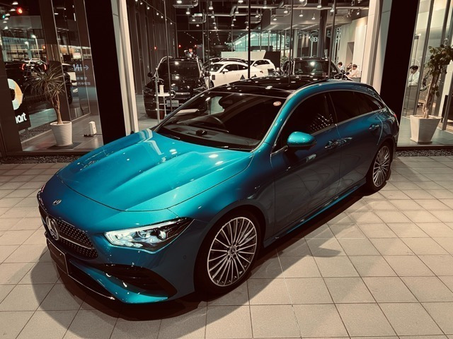 CLAシューティングブレークCLA200d AMGラインパッケージ