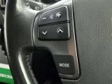 ステアリングスイッチ装備!運転しながら手元でオーディオの操作などができます。