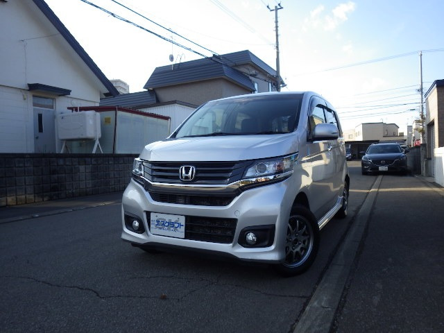 N-WGNカスタムG Aパッケージ 4WD純正ナビ ワンセグTV Bluetooth