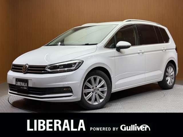 ゴルフトゥーランTDI ハイライン ディーゼル本革シート 修復歴無し