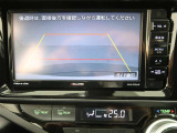 バックカメラ付きで車庫入れも楽々です。