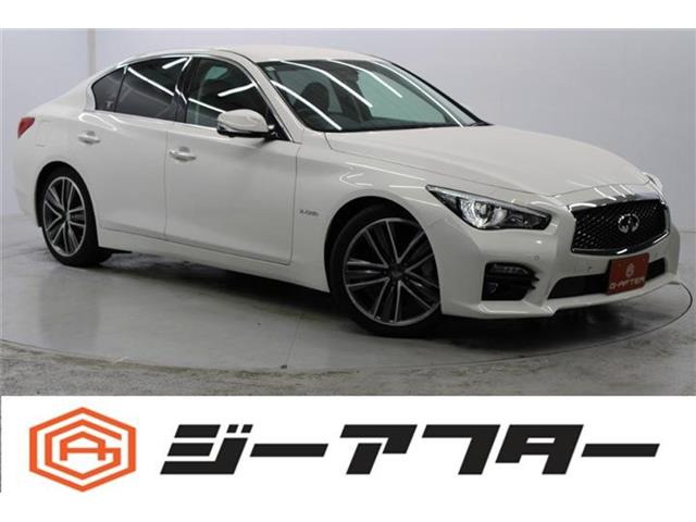 スカイライン3.5 350GT ハイブリッド タイプSP禁煙車 純正8インチナビ フルセグ