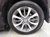 アルミホイールはホンダ純正なので安心!しかも車のデザインにもマッチしています。