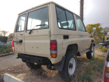 ランクル70!軽油!ディーゼル!4WD!5MT!5速マニュアルミッション!フェンダーミラー!アルミホイール!ベージュ色!