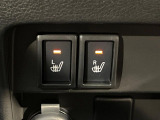 【シートヒーター】寒い日に重宝するシートヒーター!エアコンより早く温まってくれるので寒がりの人も安心ですね♪エアコンの温風は乾燥するから苦手、という方にもをおすすめです。