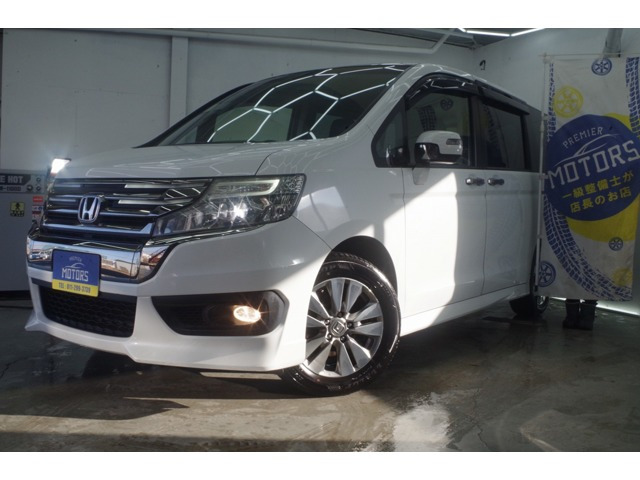 ステップワゴン2.0 スパーダ Z クールスピリット 4WD自社分割/10年保証/デカナビ/事故無/両側パ