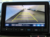 リアワイドカメラシステム!従来の視野に加えて、後方側方を約180&deg;まで見えるワイドビューと、後方を真上から見たような視野で駐車時などに便利なトップダウンビューの3つの視野があります!