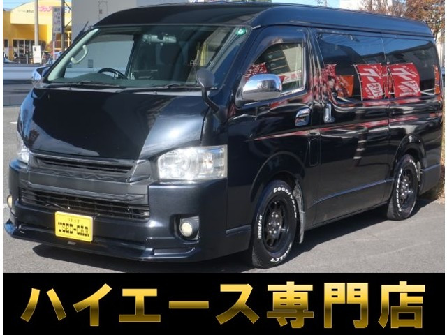 ハイエース2.7 GL ロング ミドルルーフ4型仕様バッドフェイス ナビ地デジカメラ