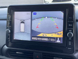 まるで上から見下ろしたように確認が出来るアラウンドビューモニターが装備されております!