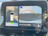 【アラウンドビューモニター】専用のカメラにより、上から見下ろしたような視点で360度クルマの周囲を確認することができます☆死角部分も確認しやすく、狭い場所での切り返しや駐車もスムーズに行えます。