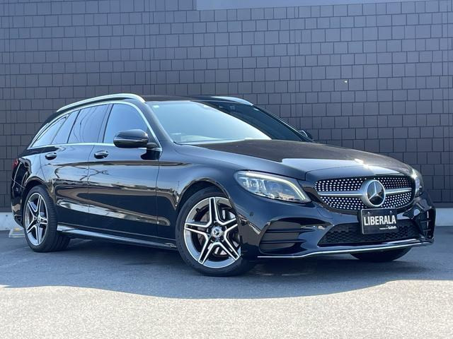 CクラスワゴンC220d アバンギャルド AMGライン本革シート 修復歴無し