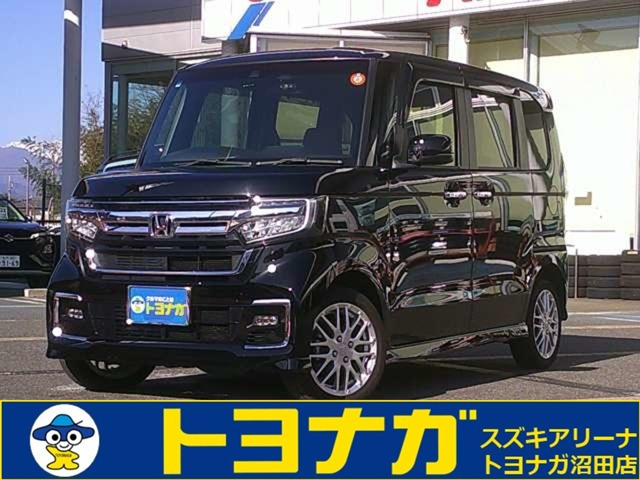 N-BOXカスタムL ターボ 4WDホンダセンシング 純正8インチフルセグナビ